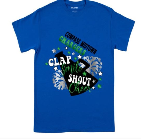 Compass Midtown High School Cheer Shirts