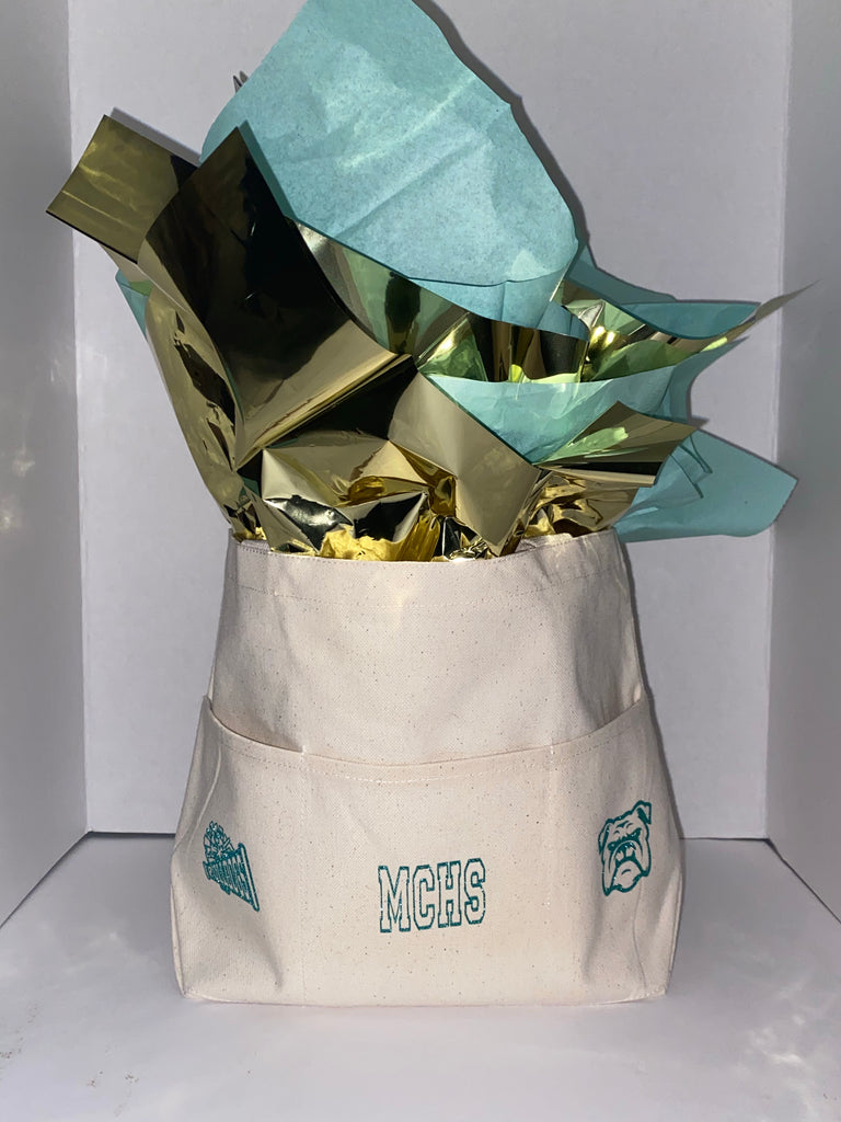 Canvas 3 Pocket Medium Tote Bag